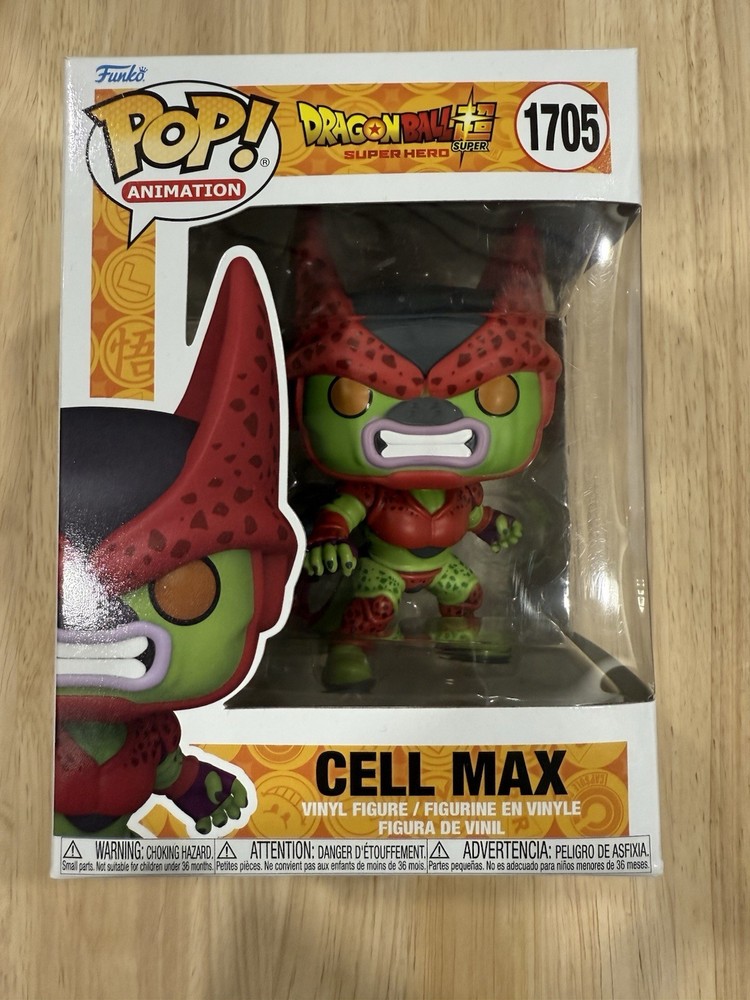 Funko Pop Dragon Ball Super Hero Cell Max Vinyl Figure #1705