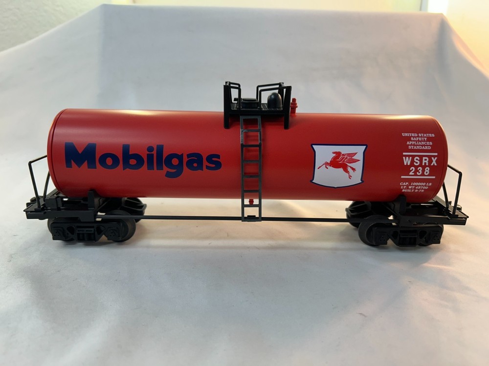 Lionel 6-52121 O Scale Mobilgas TM Tank Car, 1997 T.T.O.S. SW Division WSRX #238