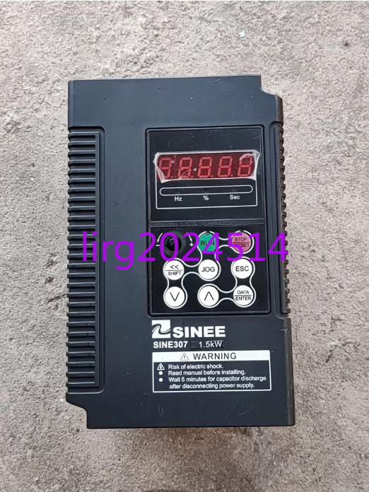 1pc used  sinee SINE307-1R5 1.5KW 220V