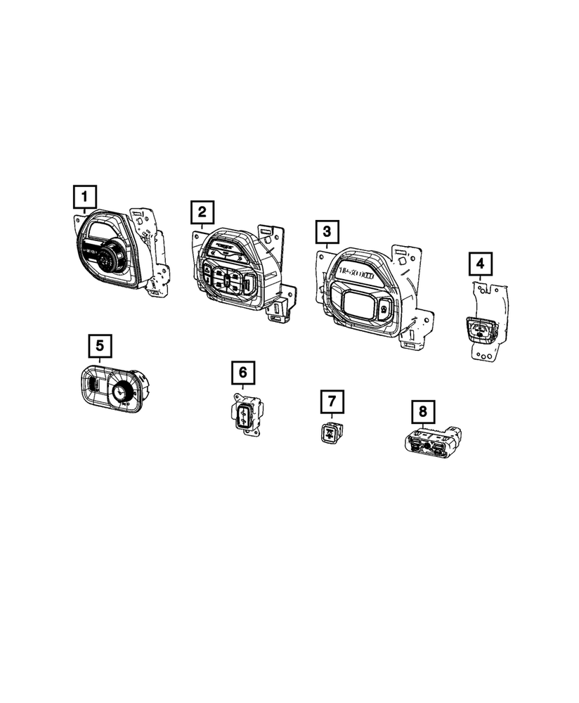 Genuine Mopar Transmission Shifter 68503746AC