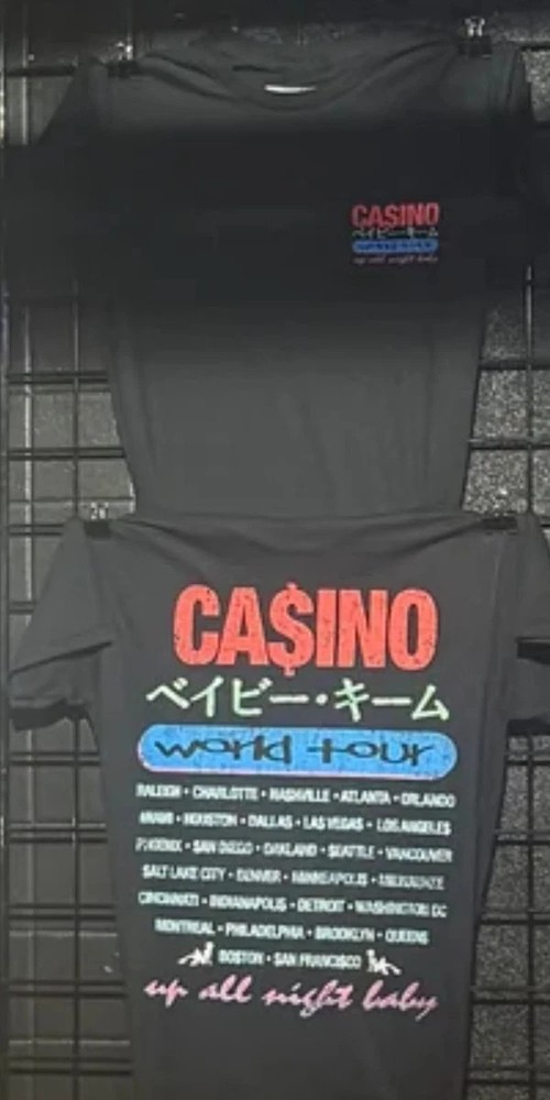Baby Keem Casino World Tour T-shirt S-5XL