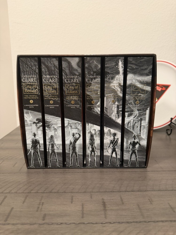 The Mortal Instruments By Cassandra Clare Paperback Book Box Set 1 - 6!