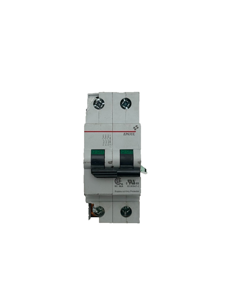 General Electric EP63UL Miniature Circuit Breaker C4 Amp 3-Pole 277/480VAC