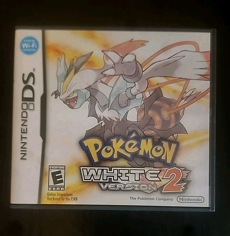 Pokemon: White Version 2 (Nintendo DS, 2012) Authentic No Manual Tested