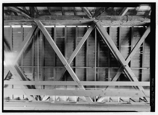 Photo:Truss detail - Doe River Bridge, Spanning Doe River, Third Avenue,