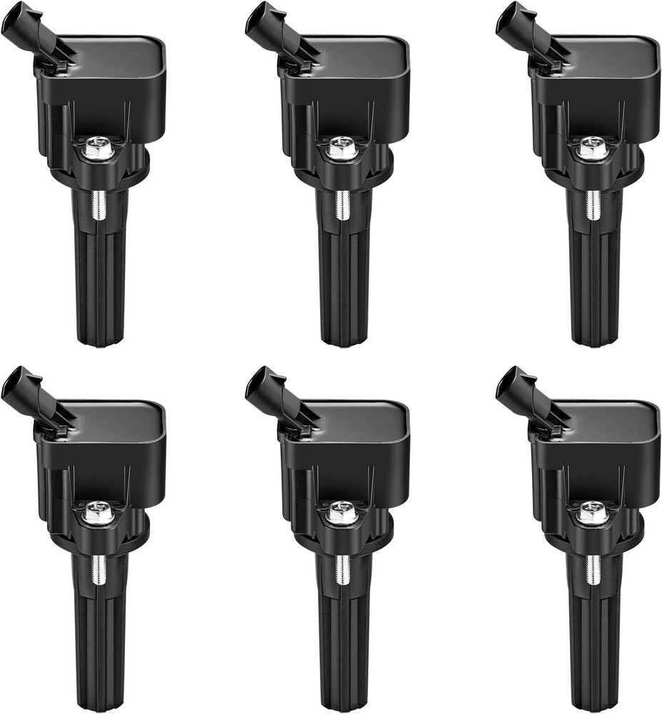 6 Ignition Bobinas Pack For 06-07 Buick Rainier 2006-2009 Chevy Trailblazer L6 4