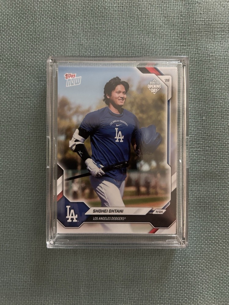 2026 LA Dodgers MLB Topps NOW Road To Opening Day 10 Card Team Base Set, In Hand