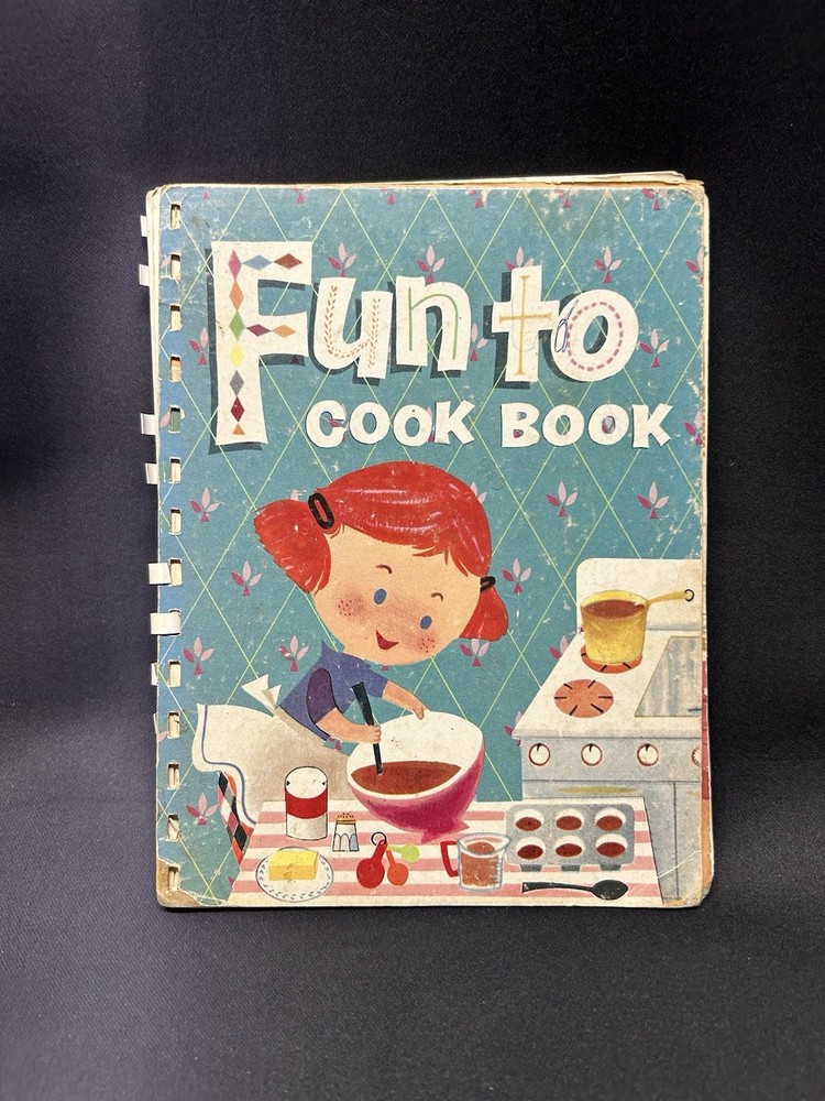 Fun to Cook Book Carnation Company Spiral Bound Vintage 1955