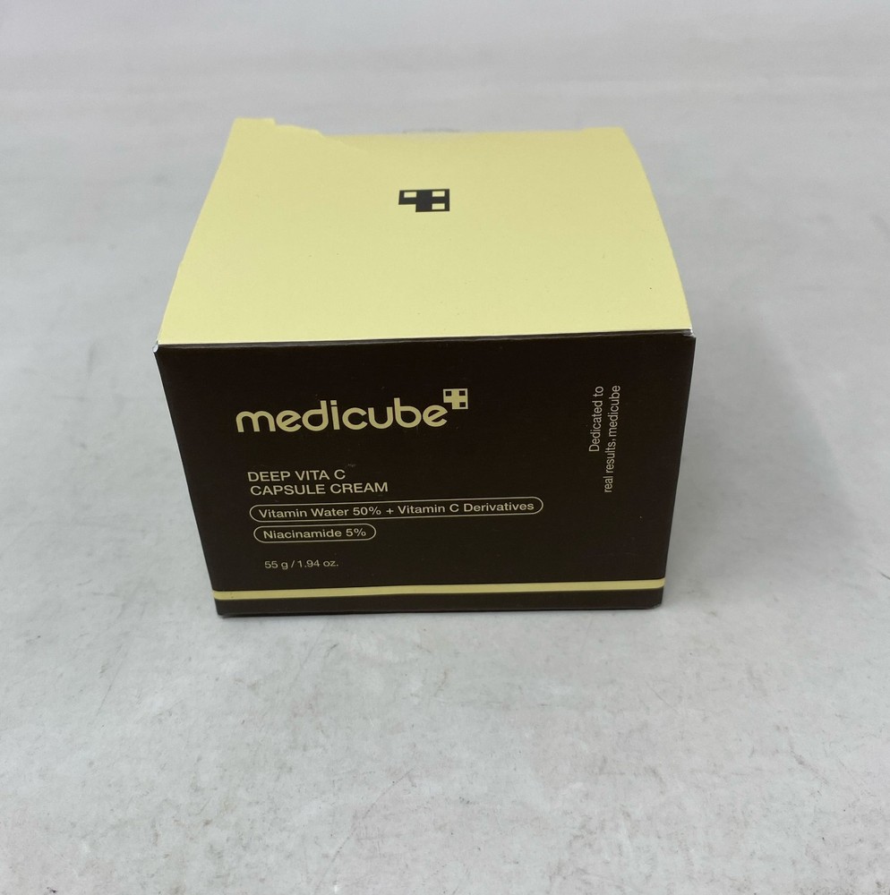 medicube Deep Vita C Capsule Cream 55g / 1.94 oz - Golden Vitamin C Capsules