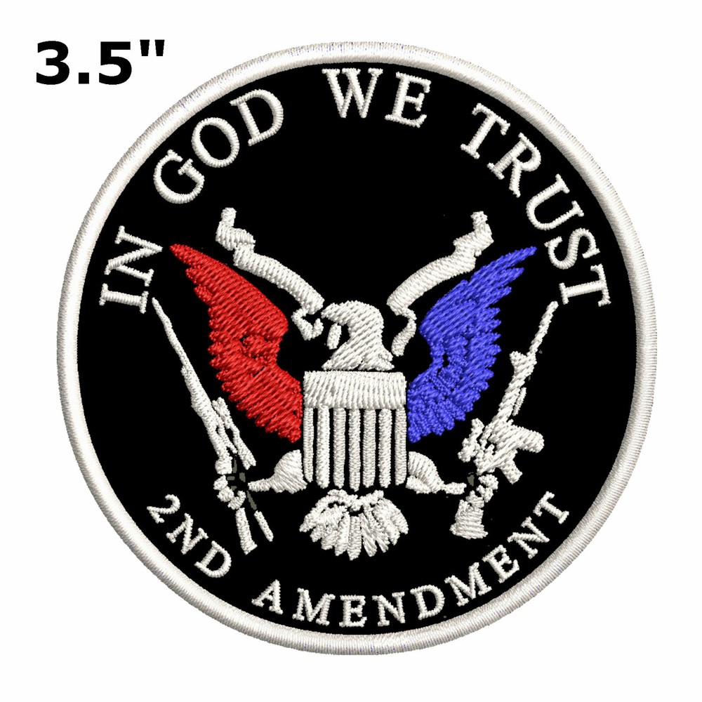 2nd Amendment - In GOD We Trust  - Car Truck Window Bumper Graphic Sticker Decal