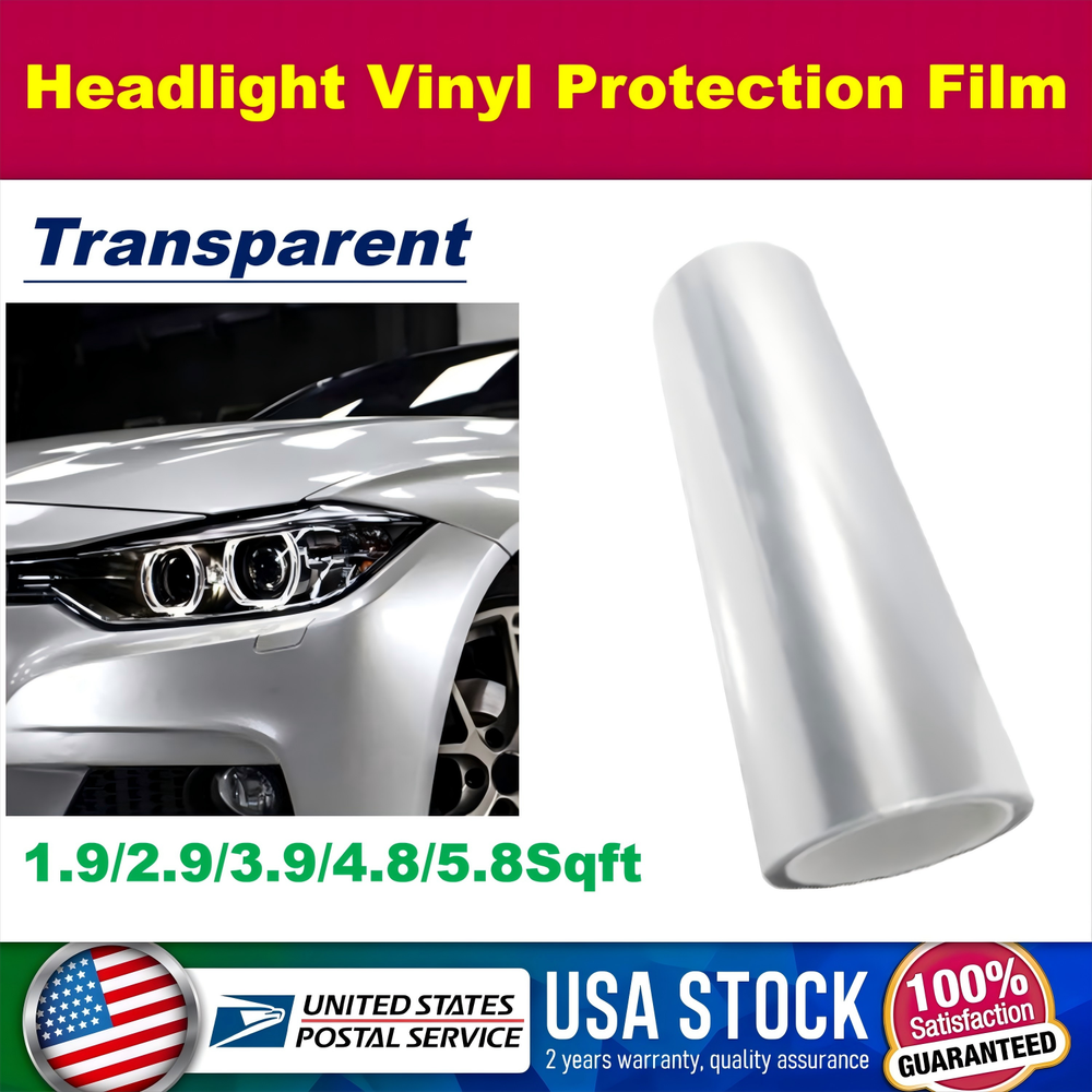 Auto Car Sticker Smoke Fog Light HeadLight Taillight Tint Vinyl Film Decal Sheet