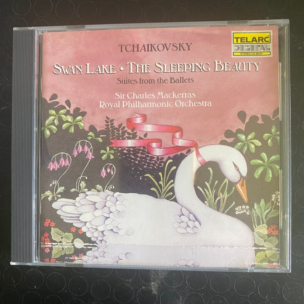 TCHAIKOVSKY – Swan Lake / Sleeping Beauty CD 1987 Classical Ballet TELARC