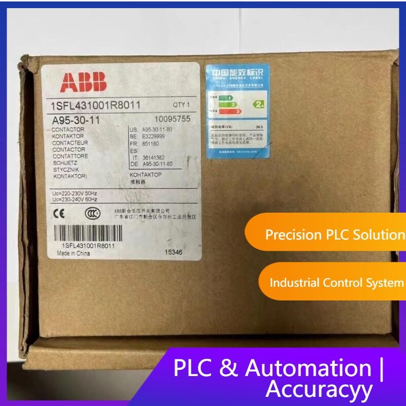 New ABB A95-30-11 Contactor 110V 50Hz 、220-230V  Free Shipping US Free TAX