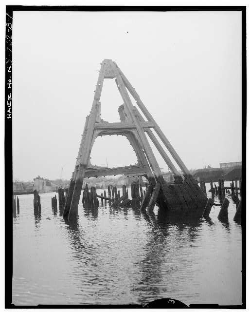 Shooters Island, Ships Graveyard, Vessel No. 53, Newark Bay, Staten Island