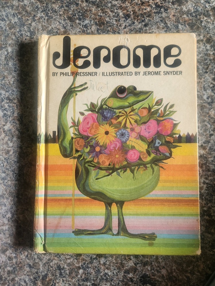 Jerome by Philip Ressner Jerome Snyder Vintage 1967 Hardcover Frog Picture Book