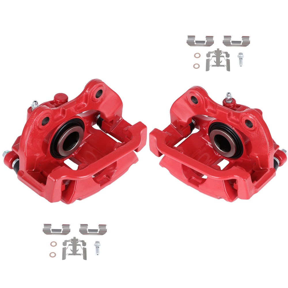 Brake Calipers w/ Bracket Pair For 1999 - 2002 Chevrolet Silverado 1500 Rear L+R