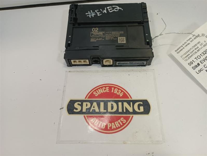 Toyota Bluetooth Control Module 867410E061 Driver Assist Telematics 11046641