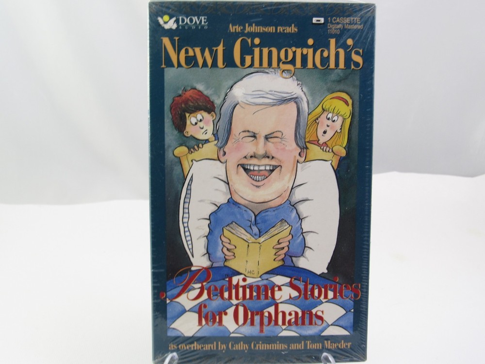 Newt Gingrich’s Bedtime Stories For Orphans Cassette Tape