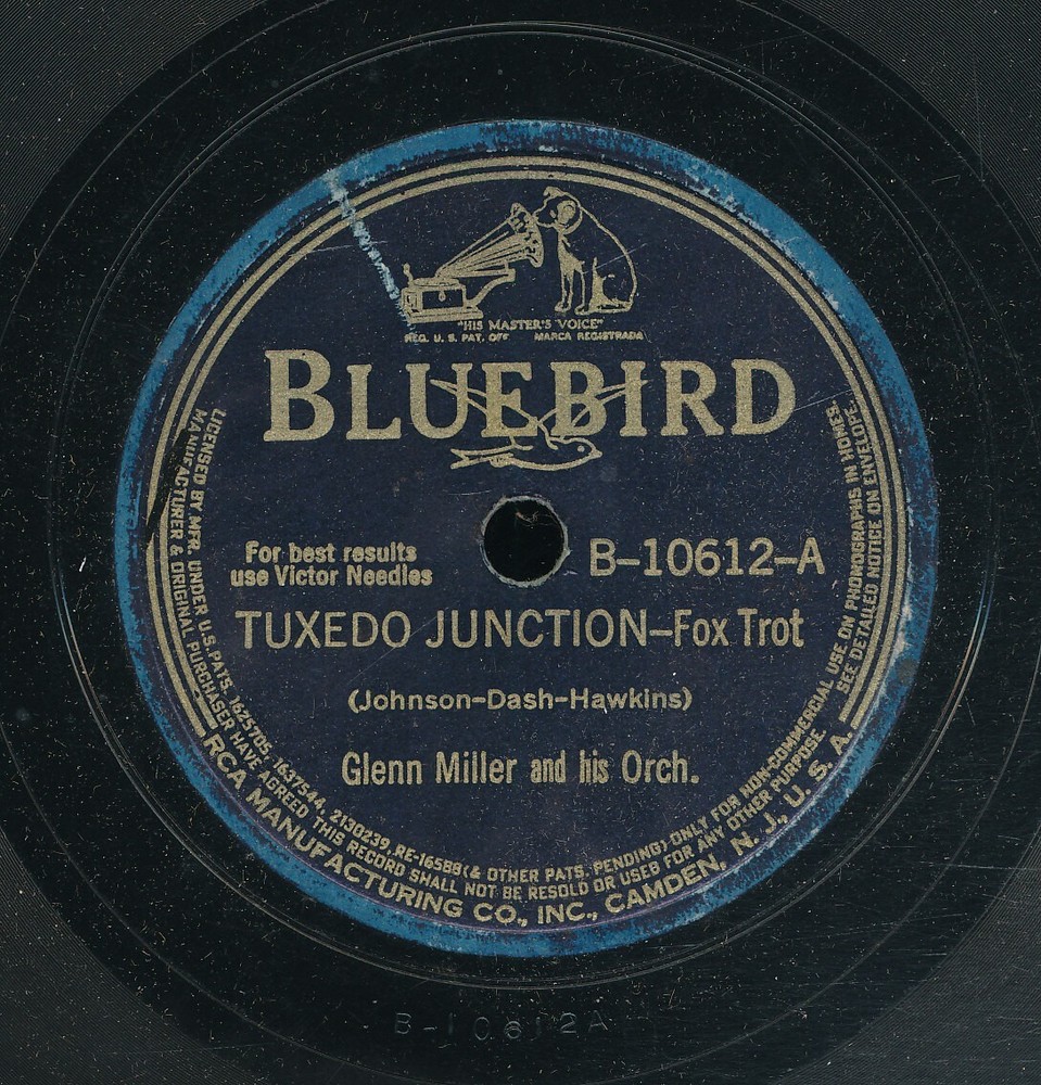 78tk-swing-BLUEBIRD 10612-Glenn Miller-(Tuxedo Junction/Danny Boy)