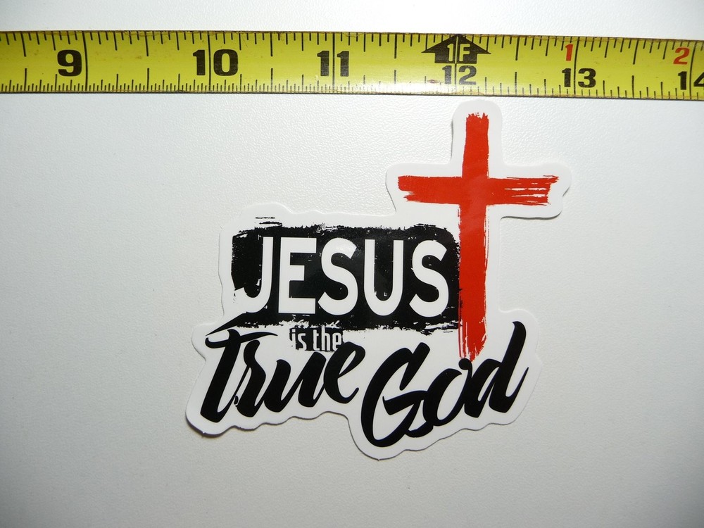 Jesus Christ True God Cross Faith Christian Church Belief Religion