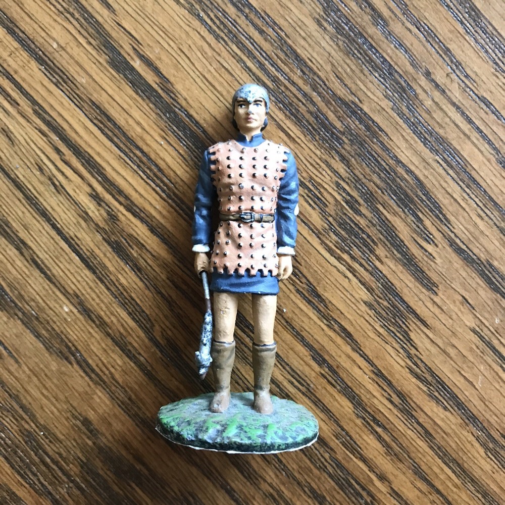 Vintage ALTAYA SOLDATS DU MOYEN AGE 14th Century Castilian Foot Soldier