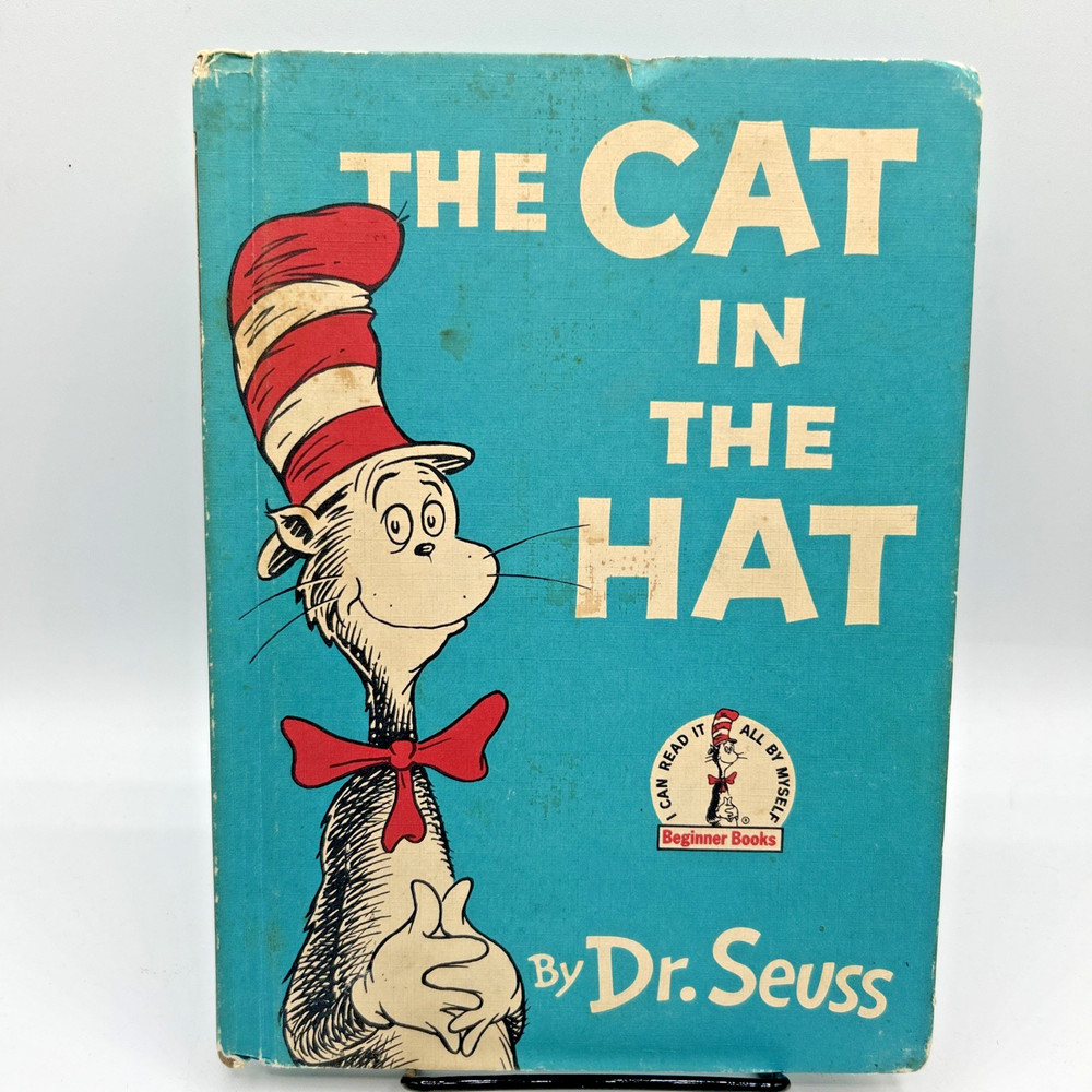 Dr Seuss The Cat In The Hat 1957 1st First Edition Book Club