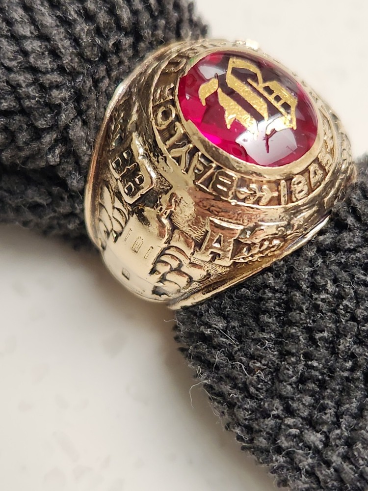 Baylor University Class Ring 1952 Solid Gold