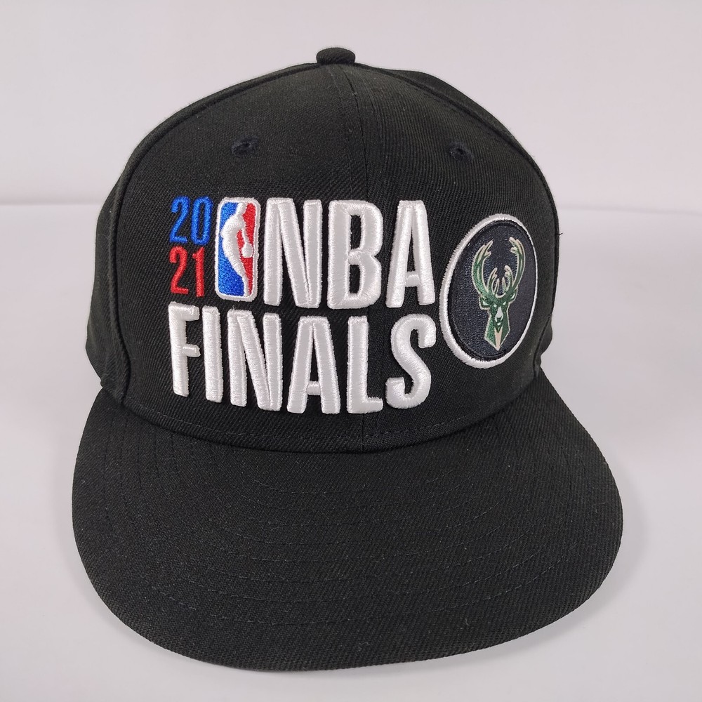 2021 NBA Finals Milwaukee Bucks Snapback Hat Ball Cap