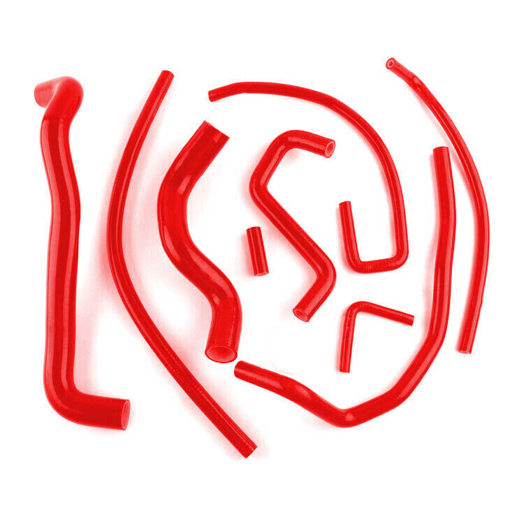 SILICONE RADIATOR COOLANT HOSE RED PIPE FOR 1991-1996 CHEVY CORVETTE 5.7L LT1 V8