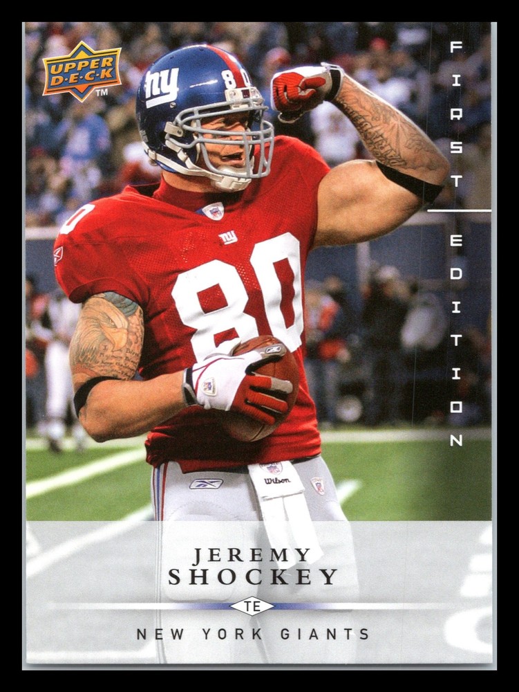 2008 Upper Deck First Edition #97 Jeremy Shockey New York Giants