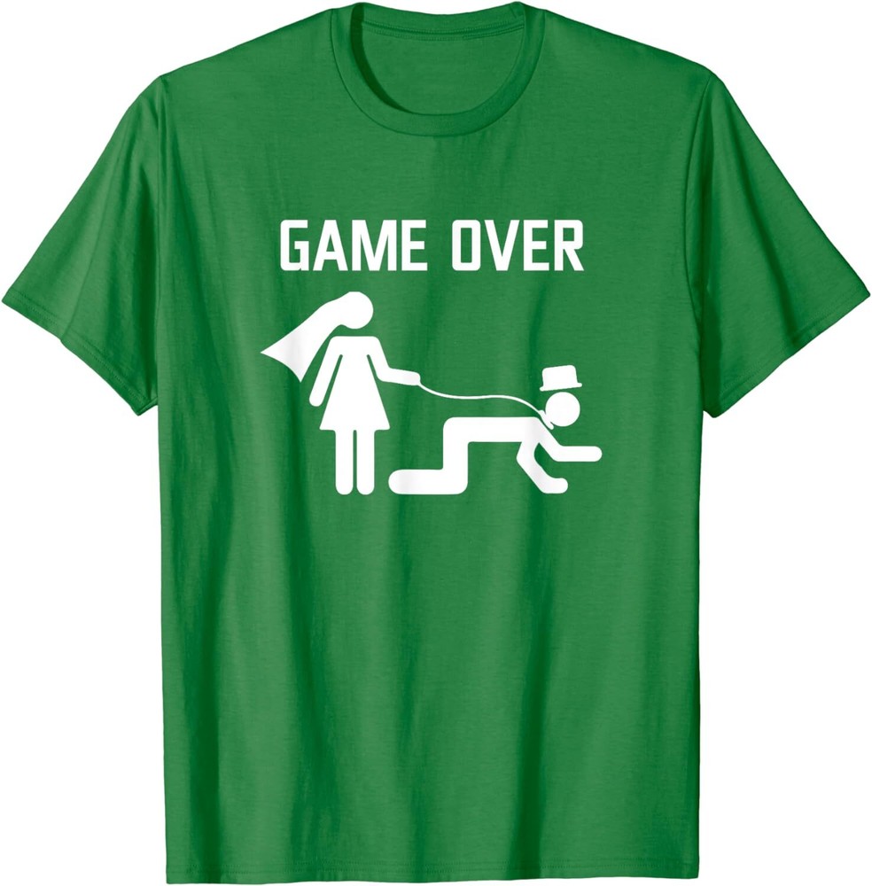 Funny Bride Groom Wedding Bachelor Bachelorette Party T-Shirt