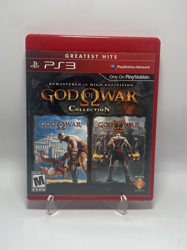 God of War Collection (Sony PlayStation 3, 2009) Complete CIB