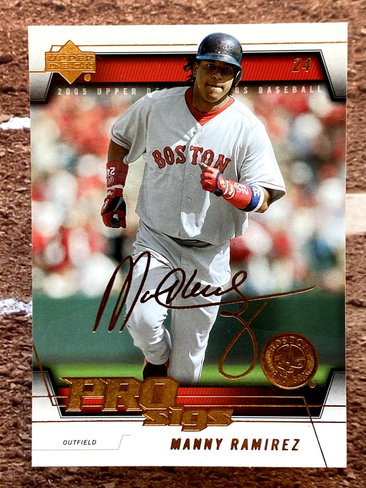 Manny Ramirez 2005 Upper Deck Pro Sigs #18 Boston Red Sox