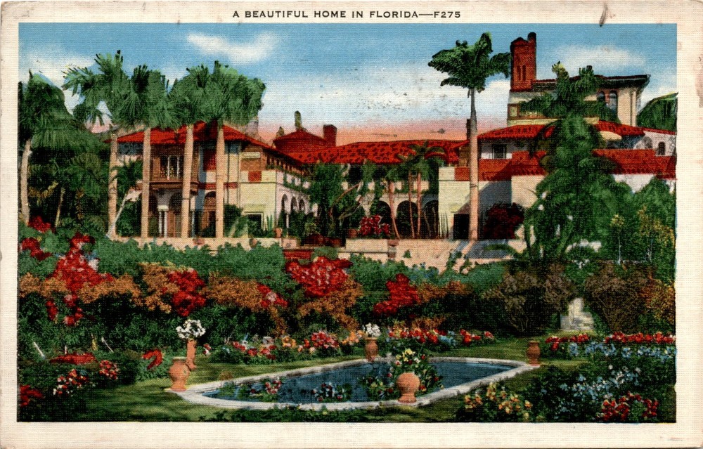 Florida, Peters, Cuba, St. Petersburg, Miss Etta Thompson, May, Emma, Postcard