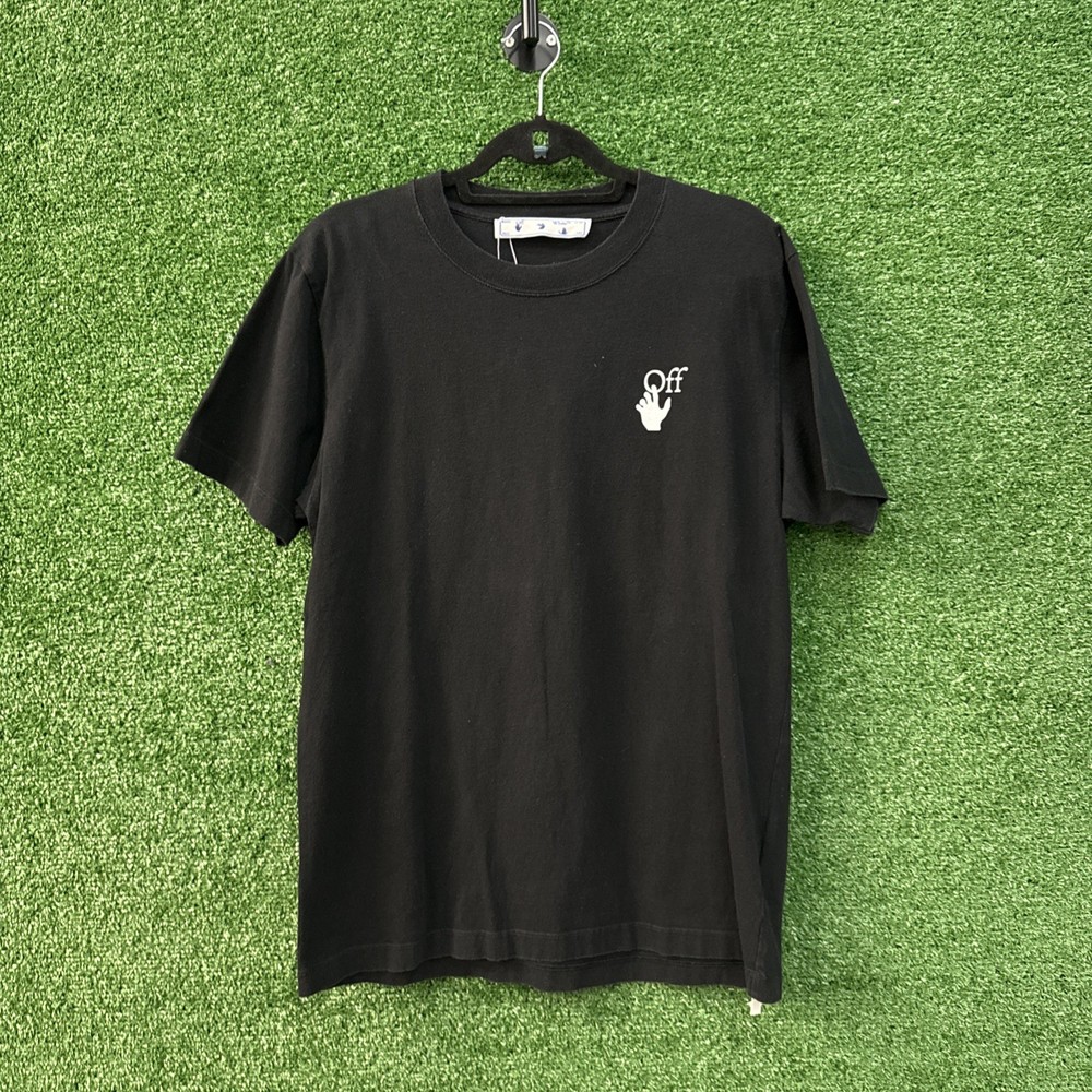 Off-White Marker crew-neck cotton T-shirt  size L