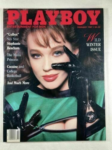 Playboy Magazine February 1987 Mafia Princess Winter Issue Excellent Plus