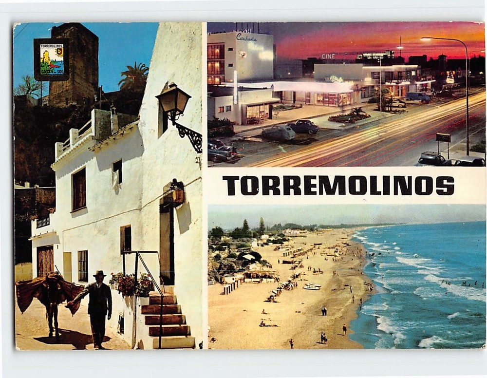 Postcard Scenes & Views Torremolinos Spain