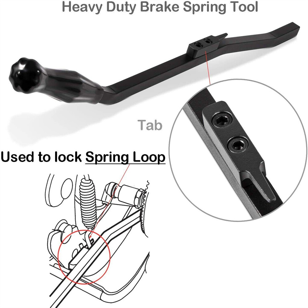 S-Cam Brake Spring Tool for Heavy Duty Semi-Truck Air Brake Installation