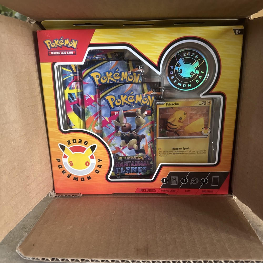 Pokemon Day 2026 Collection SEALED case x6