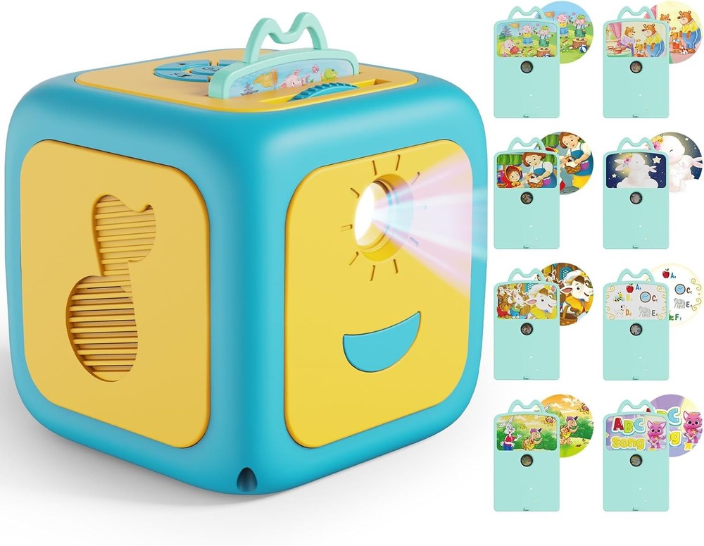 Story Projector for Kids, Story Machine with Early Learning, Music, Night Sky Li