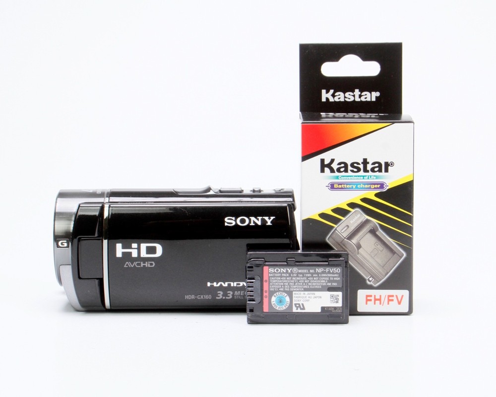Sony HDR-CX160 High Def Camcorder (Black) 16GB Internal Memory