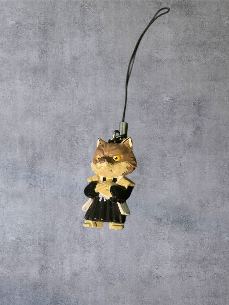 Bleach Keychain Sajin Komamura Mini Figure Bandai Soul Reaper Anime — US SELLER