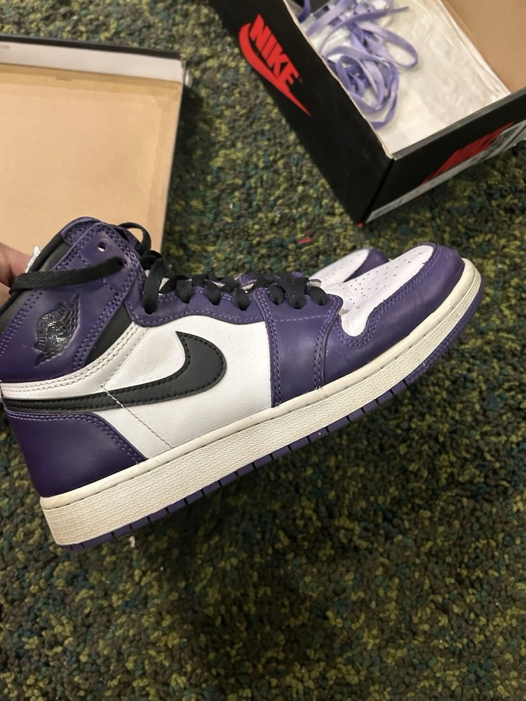 Size 7 Y (GS) - Jordan 1 Retro OG High Court Purple 2.0