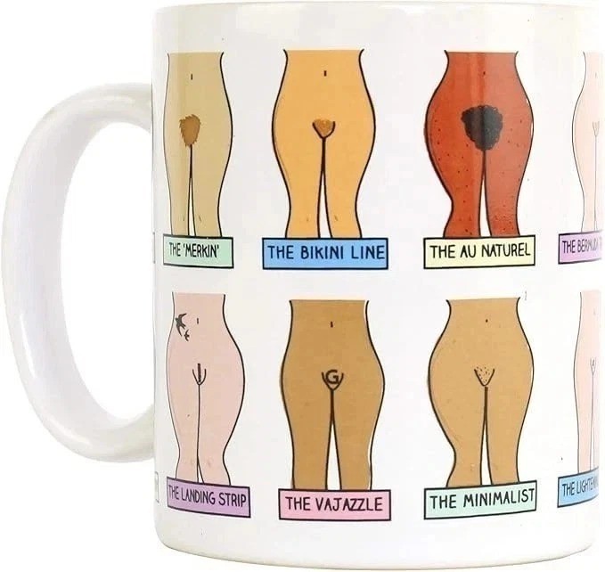 Muff Mug Ceramic Coffee Cup Funny Novelty Gift