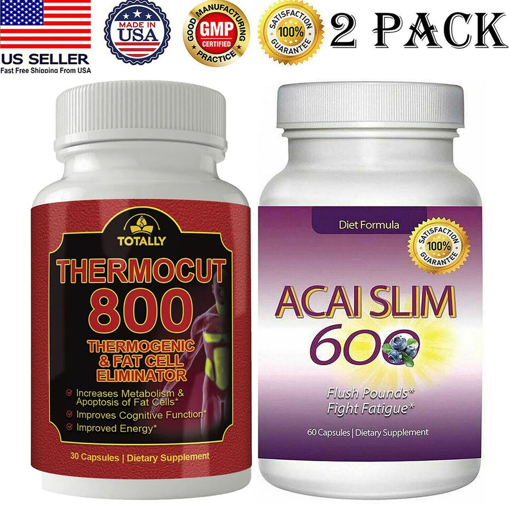 Thermocut Fat Burner Metabolism Booster Acai Slim Berry Weight Loss Supplements-image