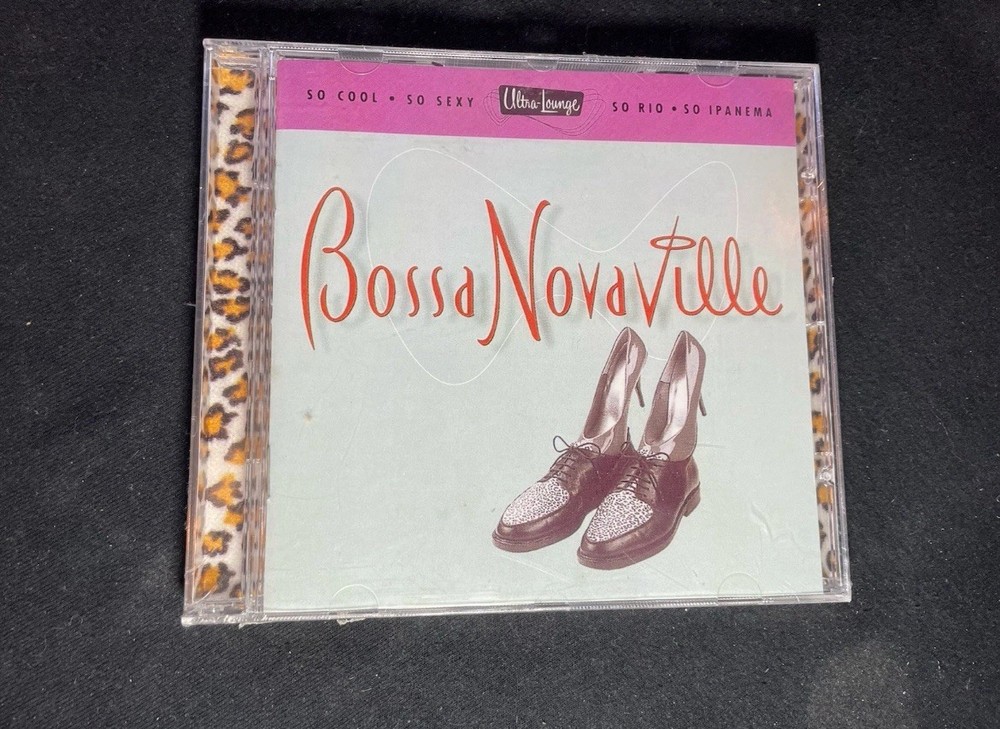 Cd Ultra Lounge Bossa Novaville  Cocktail Music Compilation New Sealed