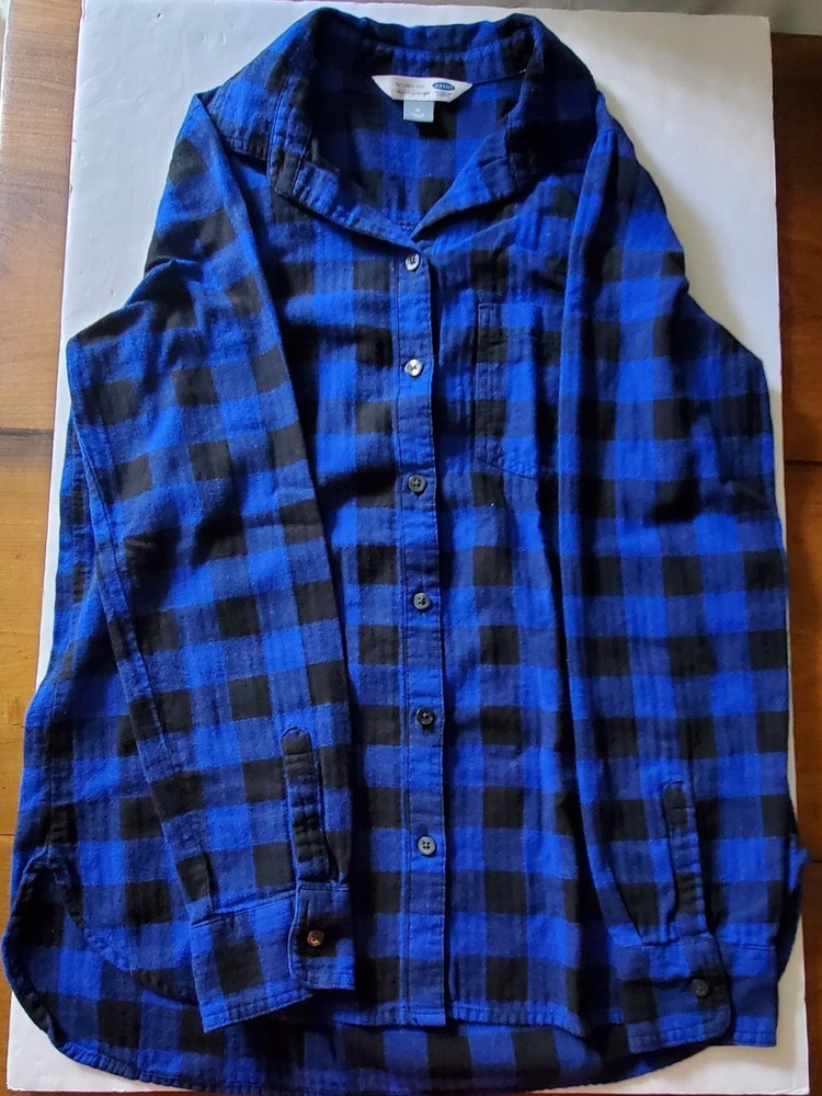 Old Navy The Classic Shirt Women's Size Medium Long Sleeve Button Down