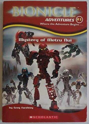 Bionicle Adventures #1: Mystery of - Paperback, by Farshtey Greg - Acceptable
