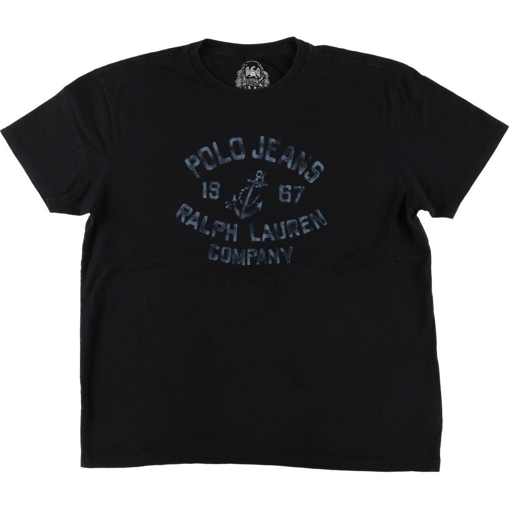 Vintage Ralph Lauren Polo Jeans Logo T-Shirt Size M