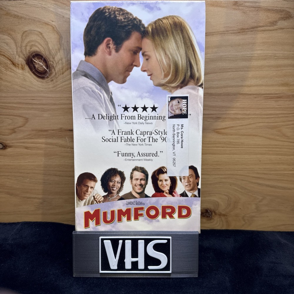Mumford (VHS, 2000) * Buy 2 Get 1 Free - Bundle Shipping Discount
